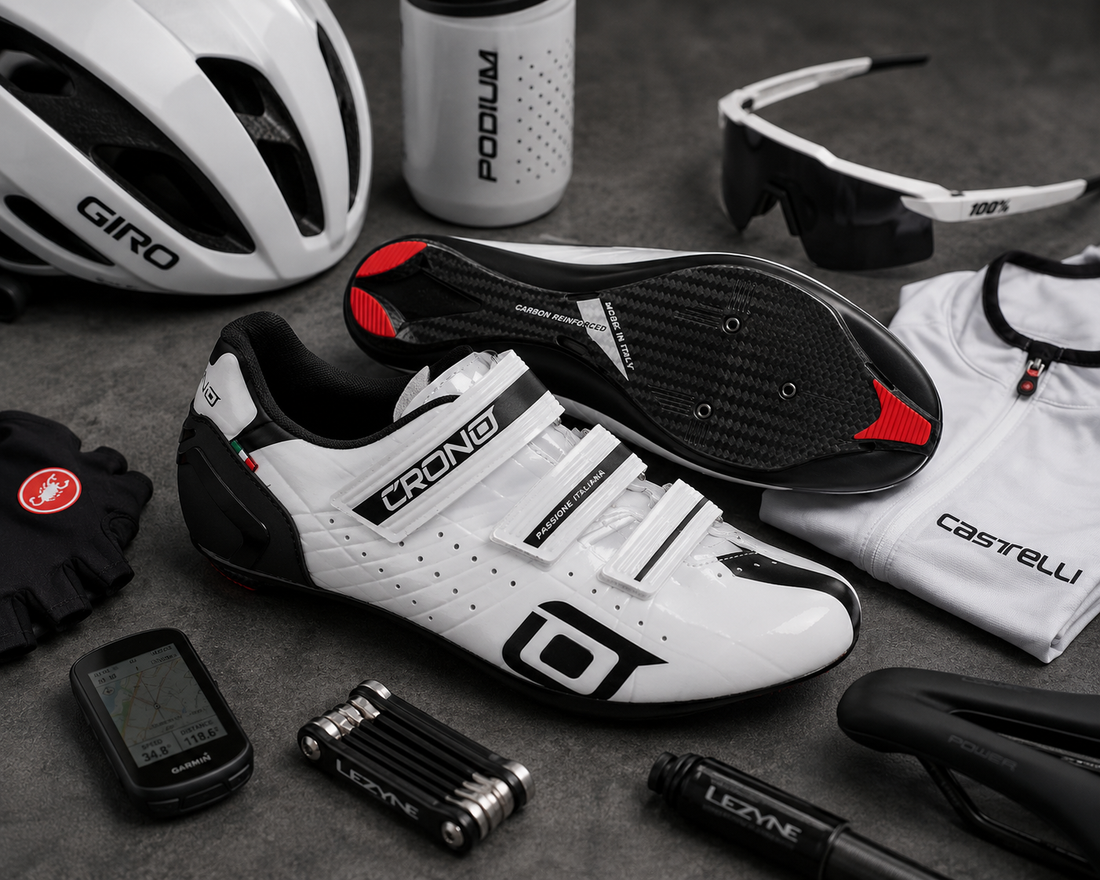 CRONO CR4 Road Cycling Shoes (White) Review — Italian Craftsmanship at an Accessible Price