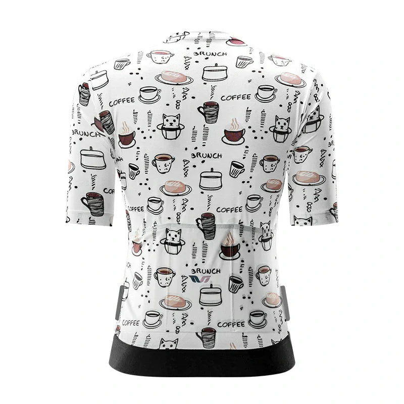 TVI ROCKBROS  Elements Print Female Cycling Top Short-Sleeved Jersey