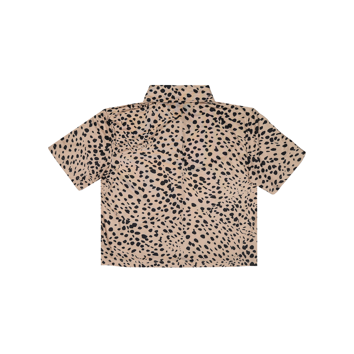 Cropped FlexGRID Button Up - Trail Cat