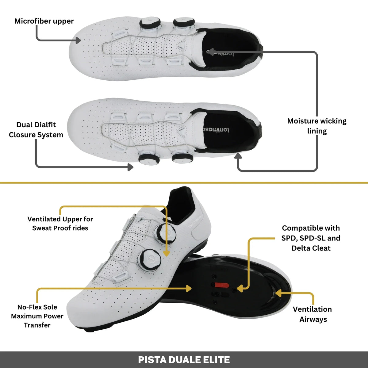 Tommaso Women's Pista Elite Duale