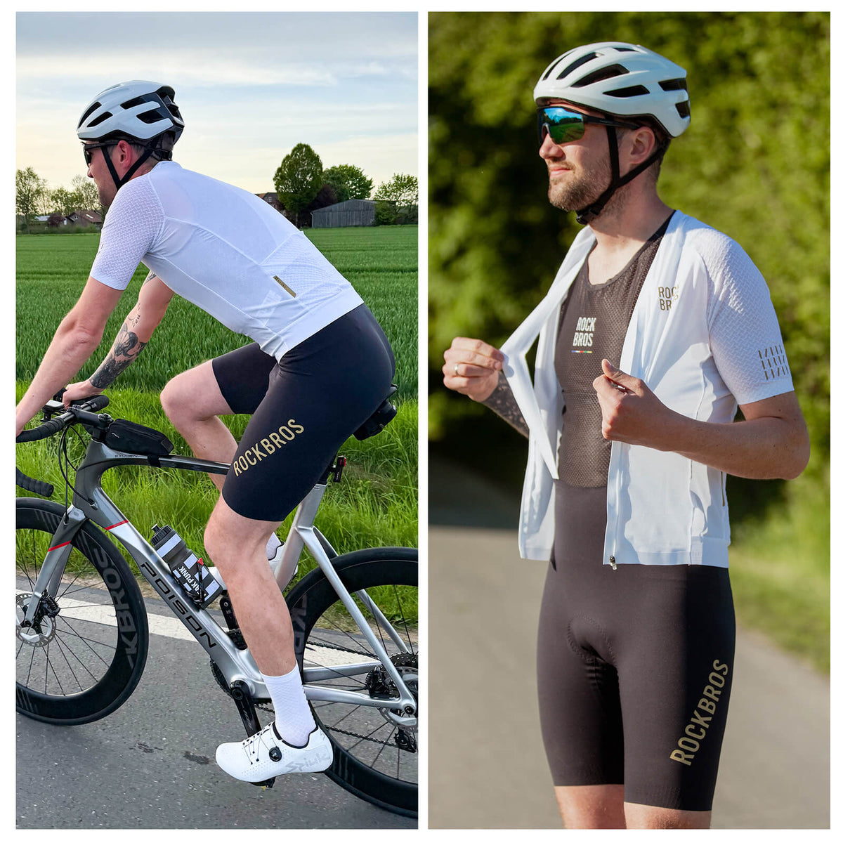ROCKBROS DOLOMITI Pads Men’s Cycling Bib Shorts - YDDK008