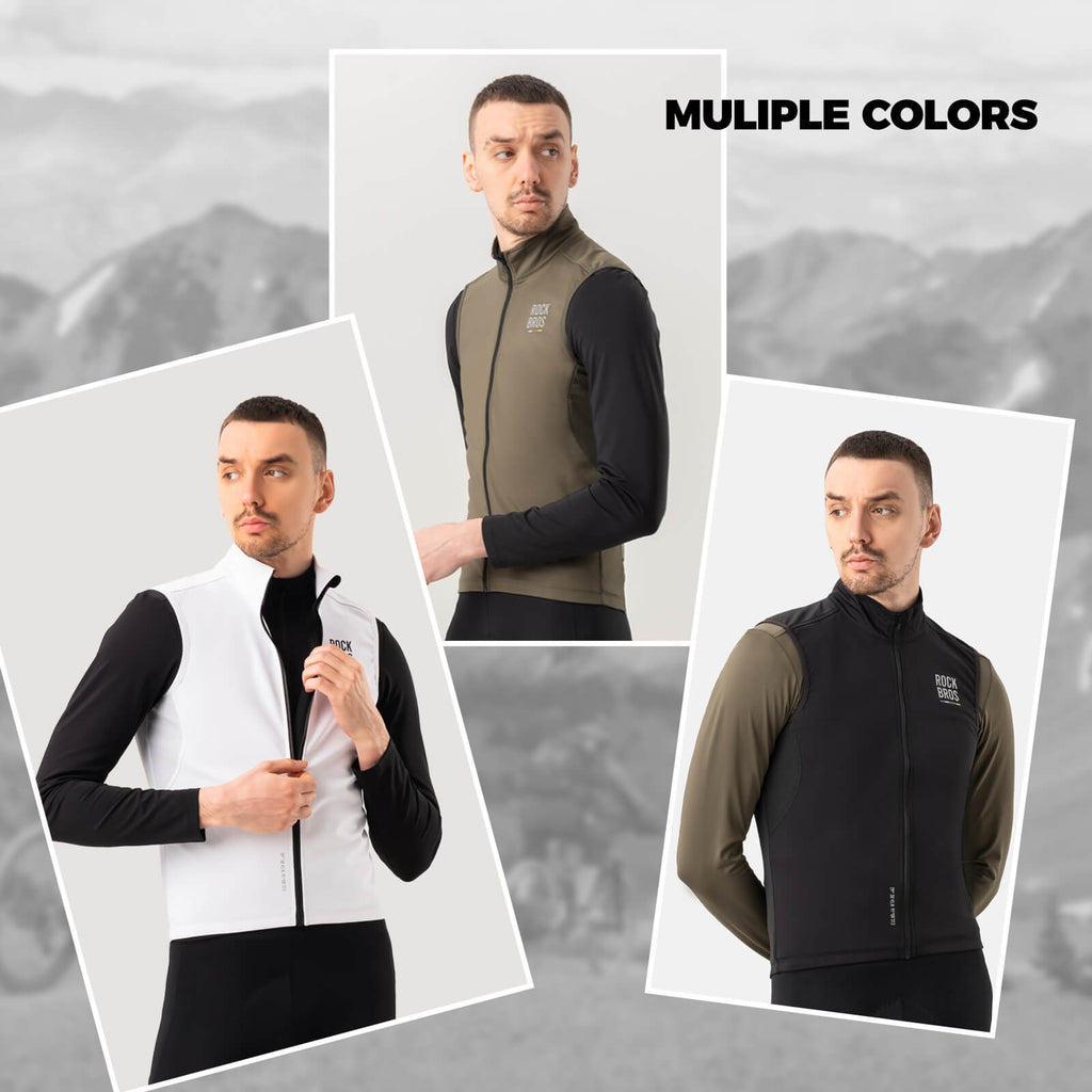 Men’s Cycling Vest - Windproof for Spring & Autumn