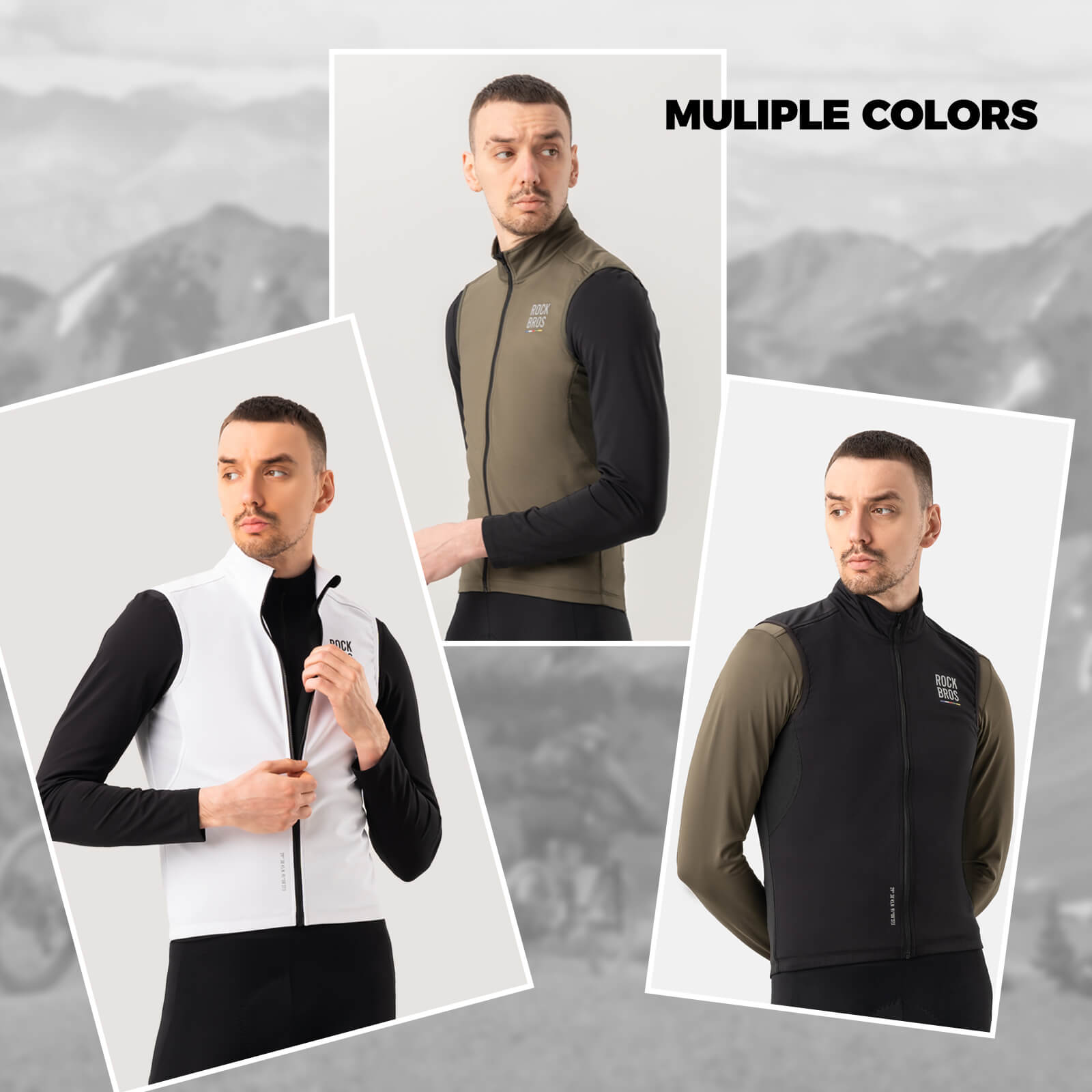 Men’s Cycling Vest - Windproof for Spring & Autumn