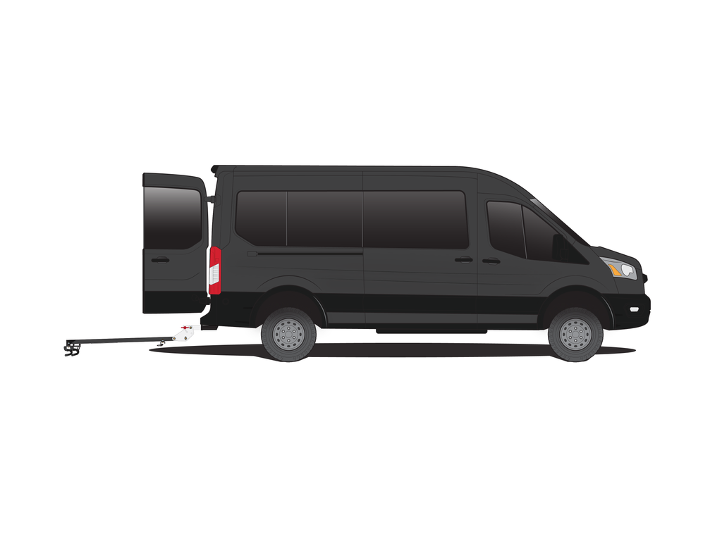 Lolo Racks 4 bike rack for 2" inch hitch with standard pull pin tilting