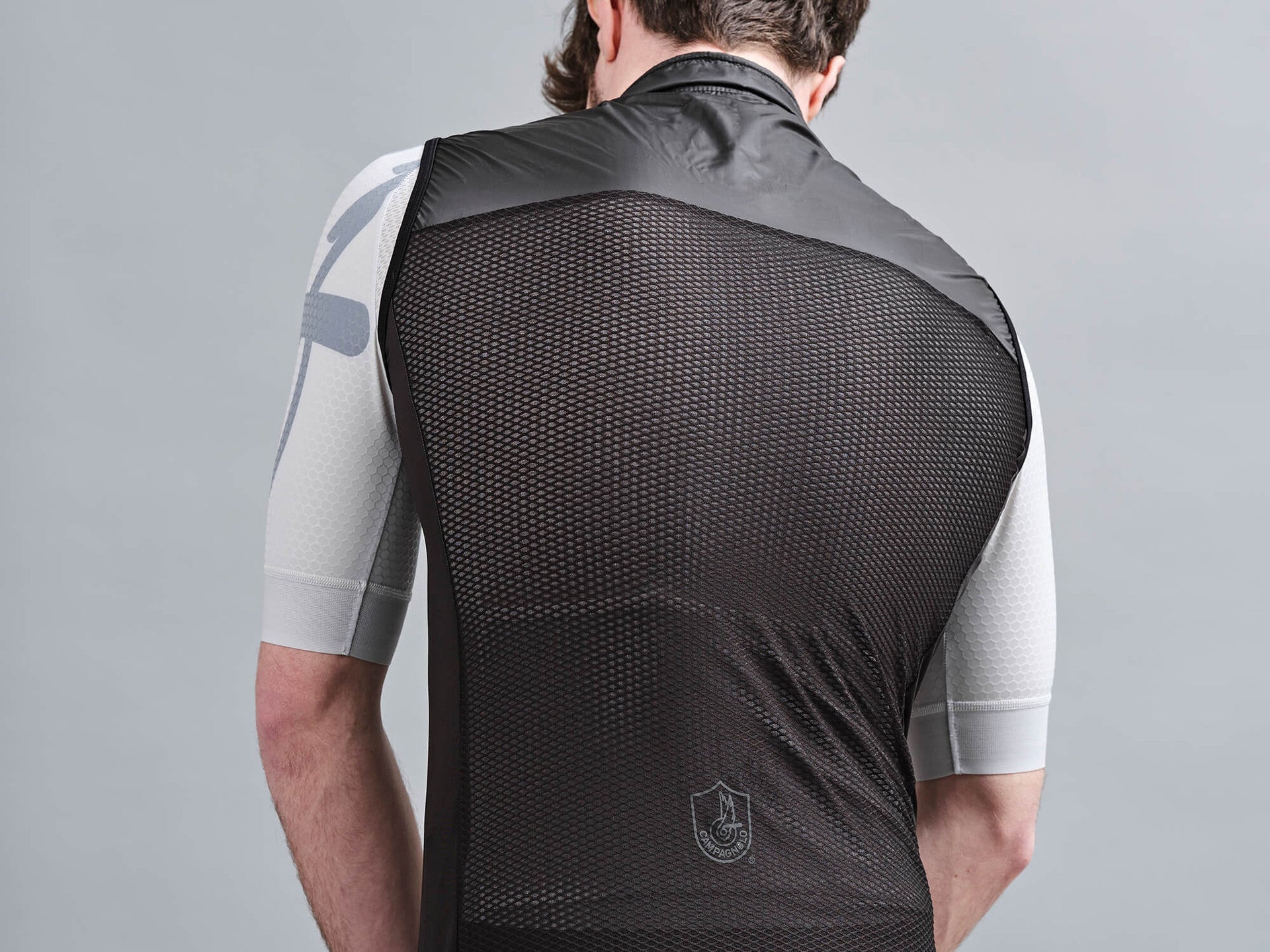 Campagnolo AZOT Gilet Packable Men's Wind Vest (Black) L XL 2XL