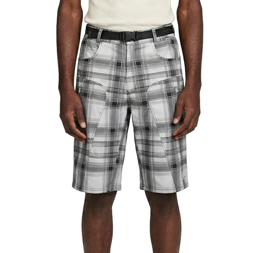 Enduro Men’s MTB Shorts with Padded Underliner – Trail-Ready Comfort and Performance (Grey, Black, or Plaid)
