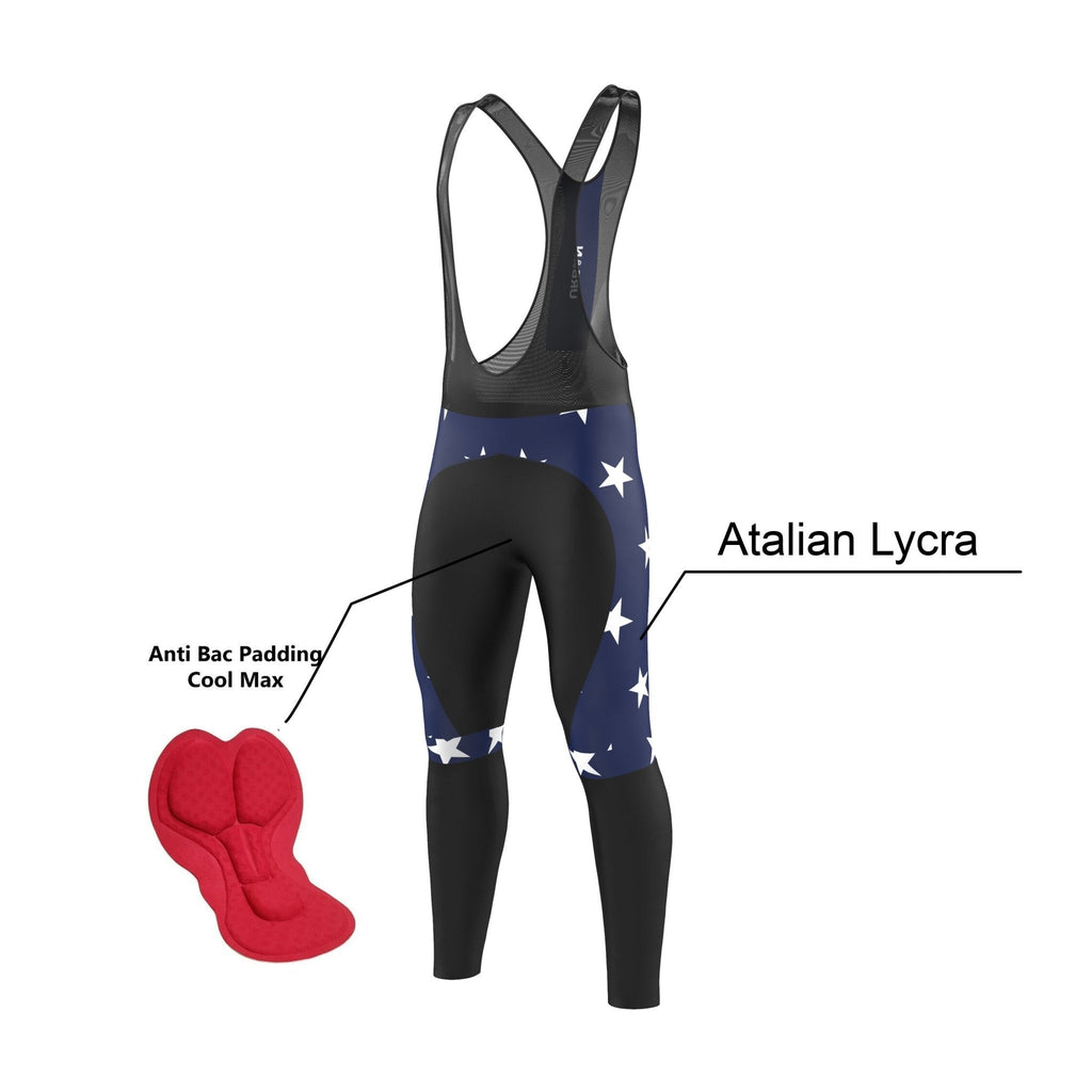 Men's All-American Long Sleeve Jerseys / Bib Tights (regular fabric)