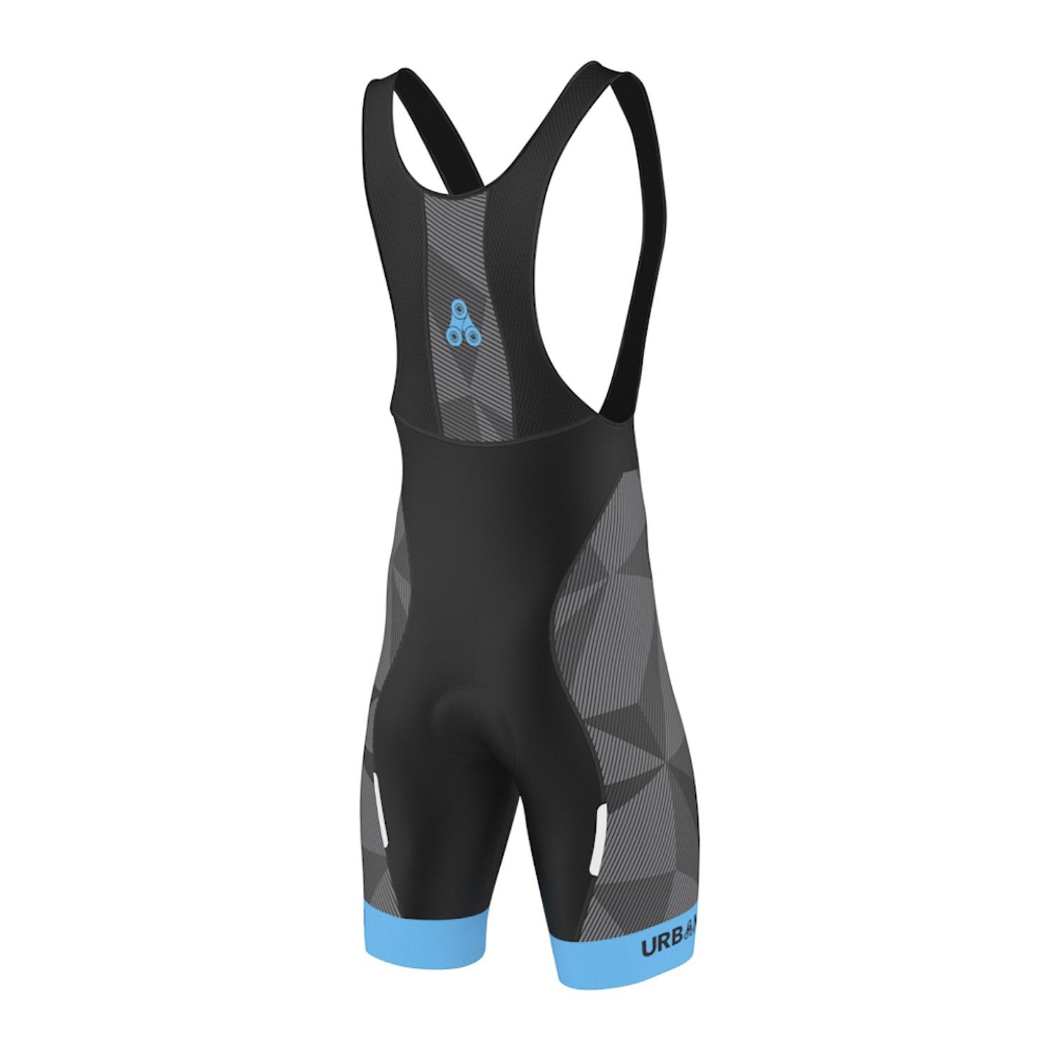 Men’s Elite Graphite Cycling Jersey & Bib Shorts – Road & Gravel Performance Kit