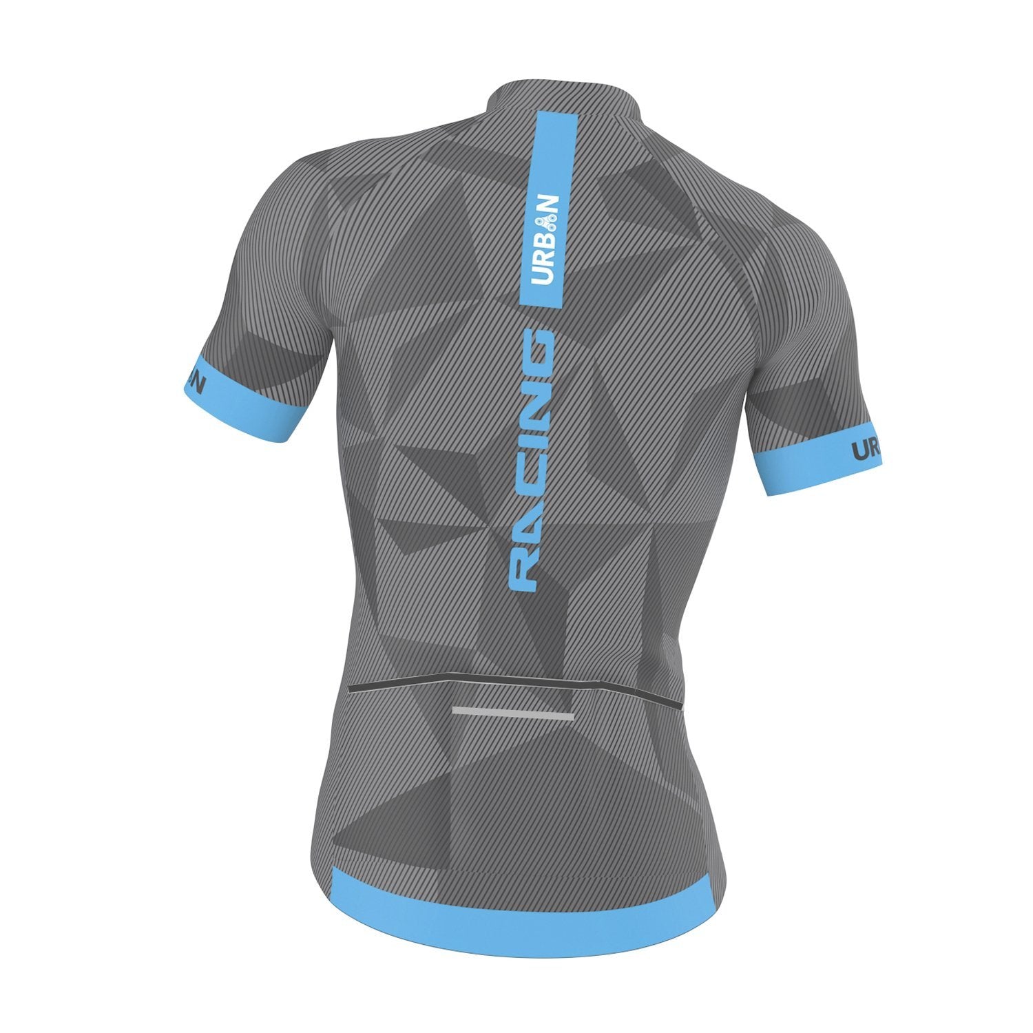 Men’s Elite Graphite Cycling Jersey & Bib Shorts – Road & Gravel Performance Kit