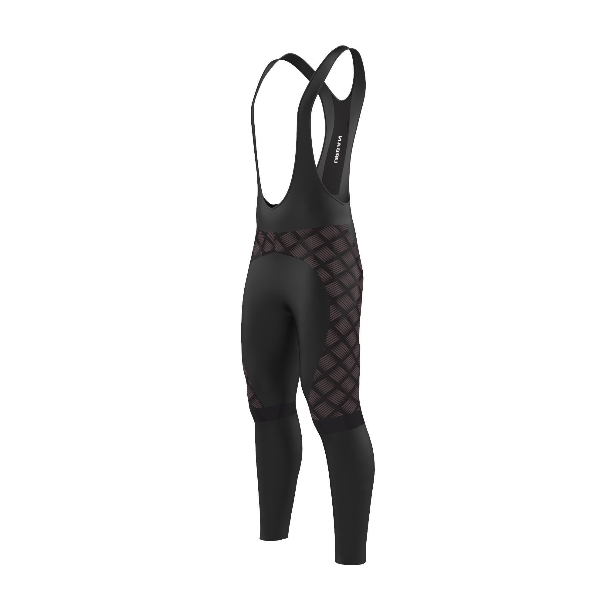 Urban Cycling Pro Carbide Thermal Long Sleeve Jersey & Cargo Bib Tights – Winter Cycling Kit for Cold-Weather Performance