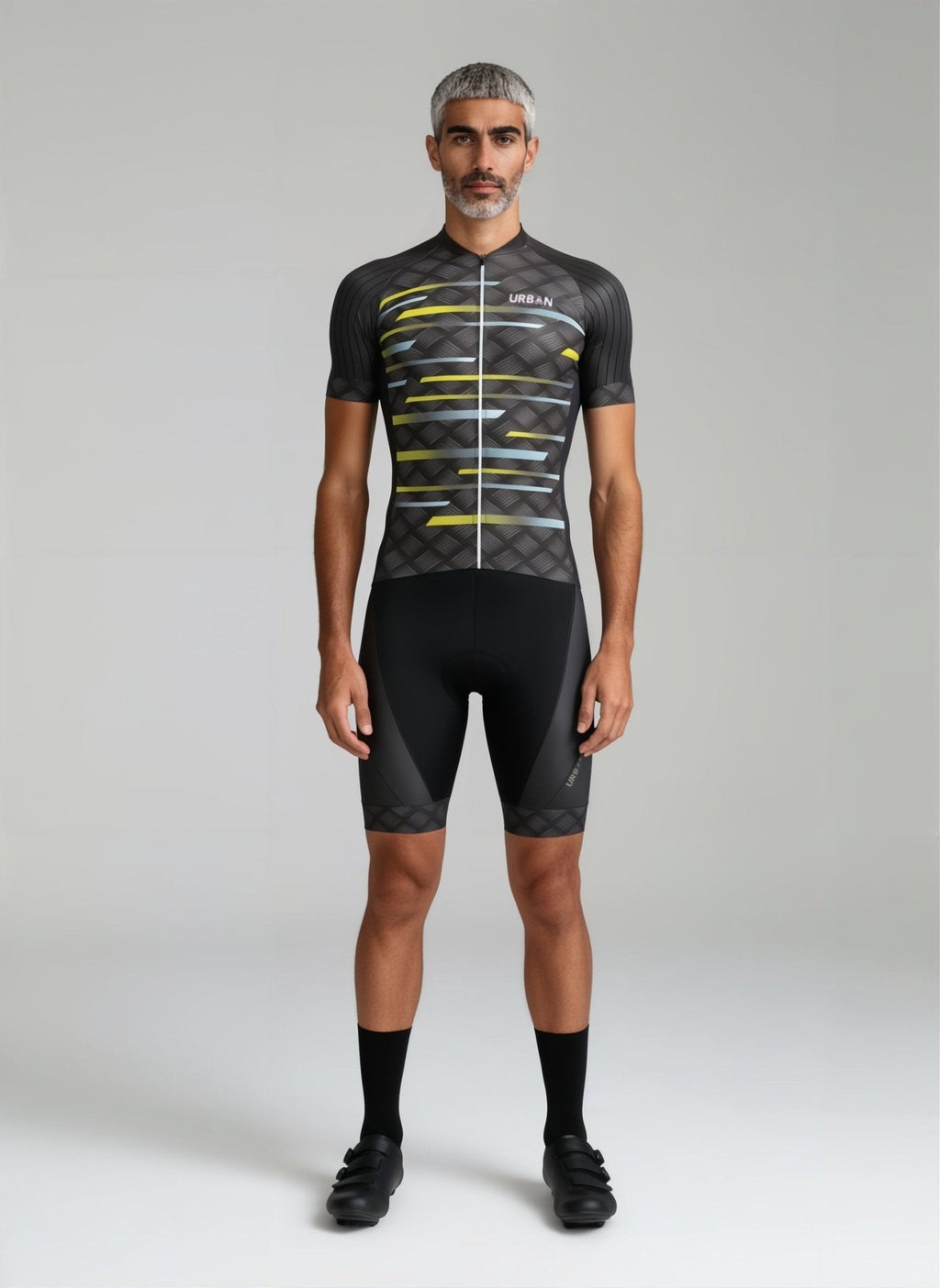 Men’s Pro Urban Cycling Carbide Kit — Performance Jersey & Bib Shorts