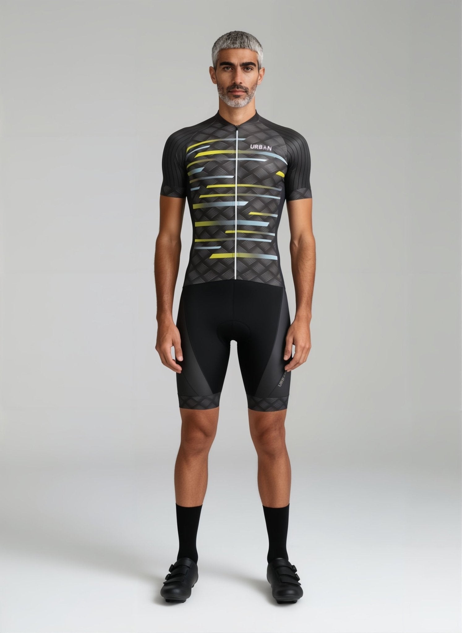 Men’s Pro Urban Cycling Carbide Kit — Performance Jersey & Bib Shorts