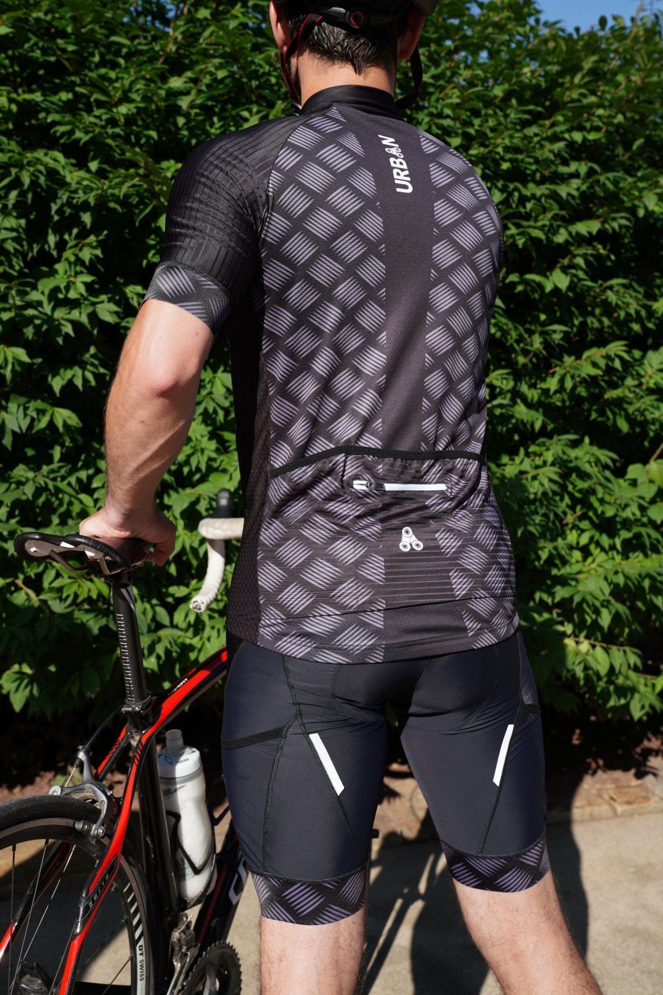 Men’s Pro Urban Cycling Carbide Kit — Performance Jersey & Bib Shorts