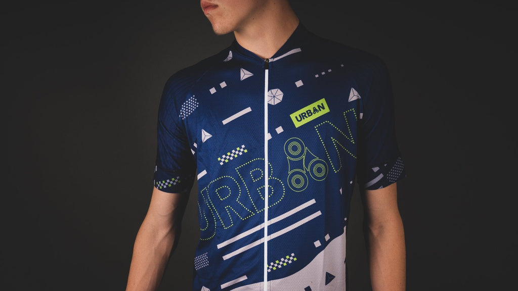 Men’s Pro Urban Team Cycling Kit – Short Sleeve Jersey & Bib Shorts