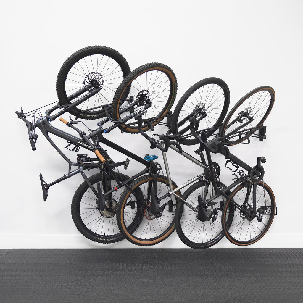 SwivelStow No-Lift Mountain Bike Rack | 4 Pack