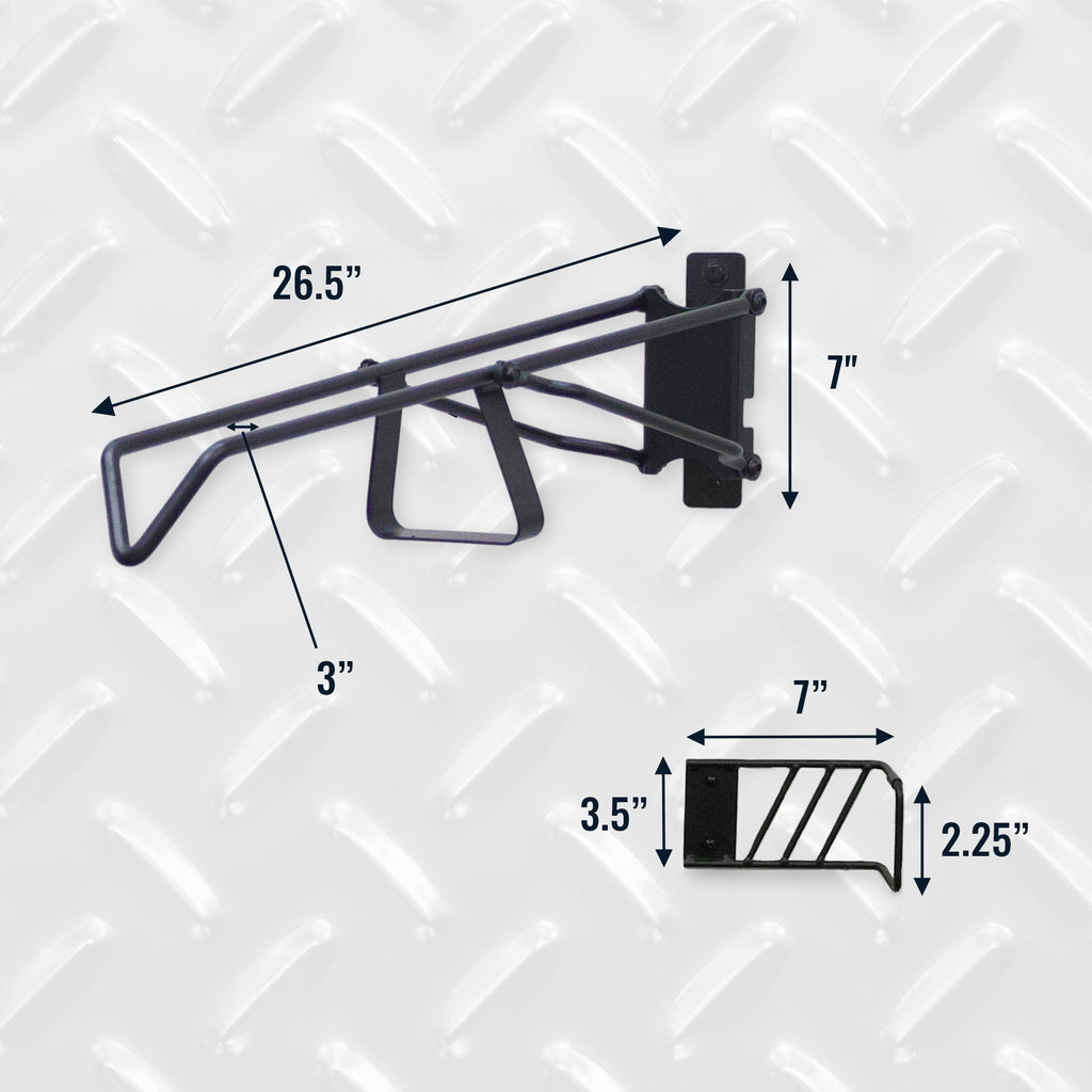 SwivelStow No-Lift Mountain Bike Rack | 4 Pack