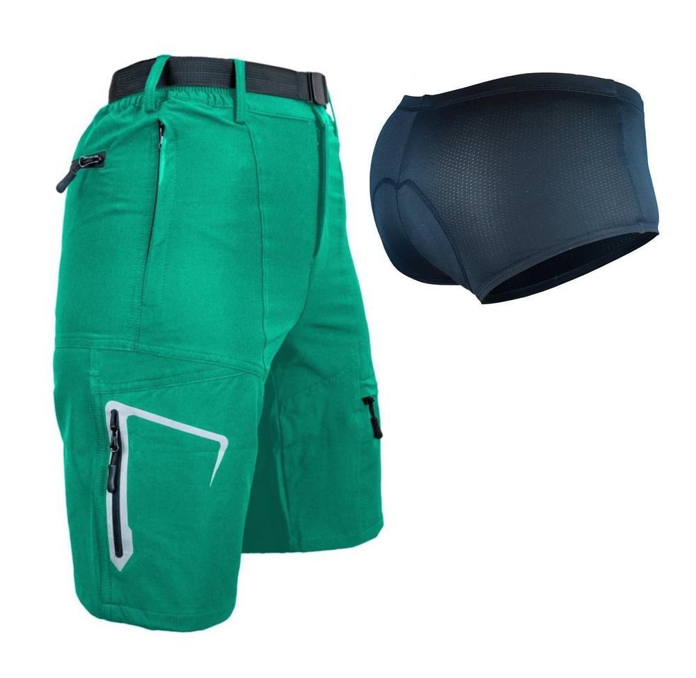 Women’s Grinder MTB Mountain Bike Shorts – Loose Fit with Zip-Secured Pockets and Quick-Dry Comfort