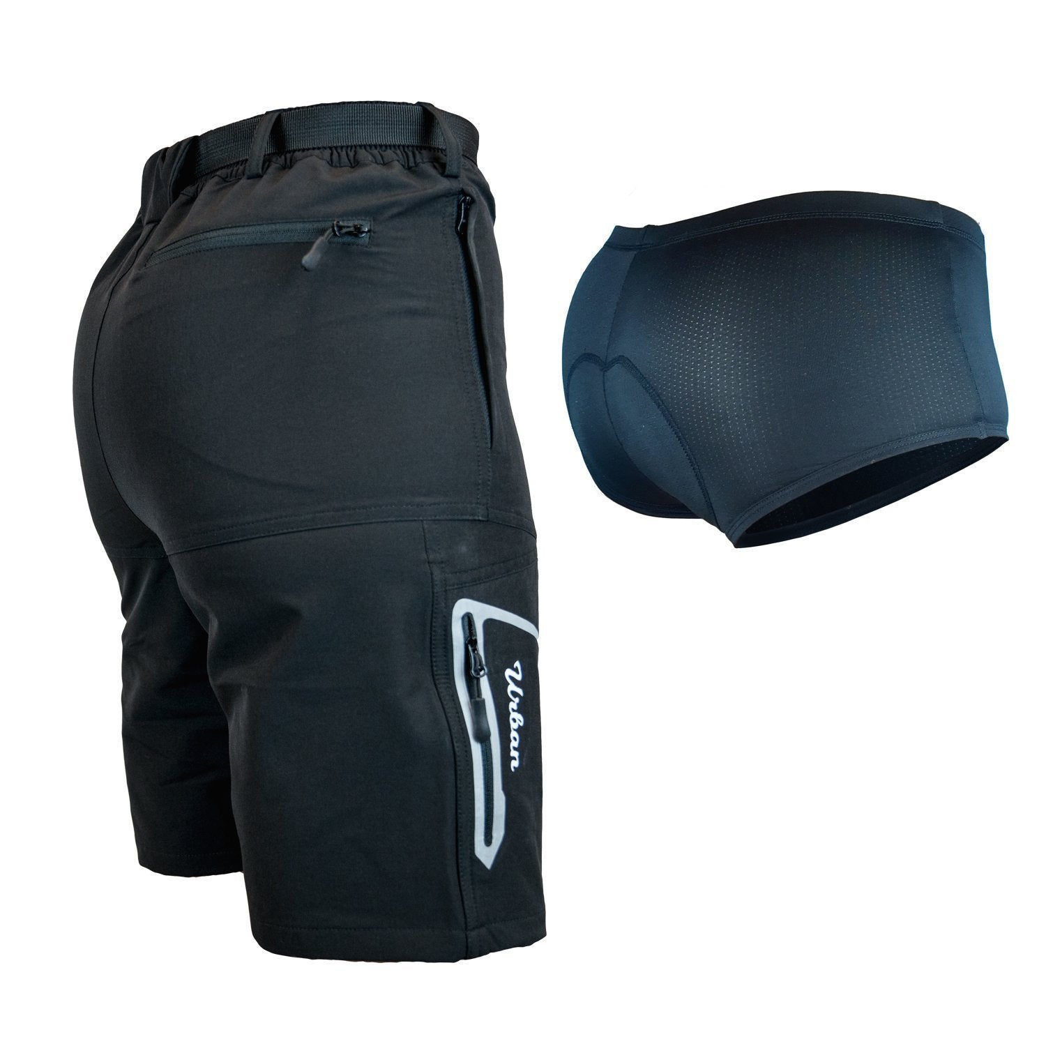 Women’s Grinder MTB Mountain Bike Shorts – Loose Fit with Zip-Secured Pockets and Quick-Dry Comfort