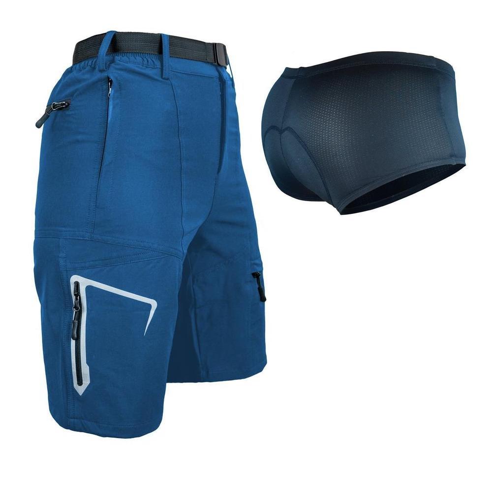 Women’s Grinder MTB Mountain Bike Shorts – Loose Fit with Zip-Secured Pockets and Quick-Dry Comfort