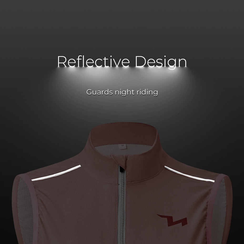 TVI Women's Cycling Vest Windproof - MJ008