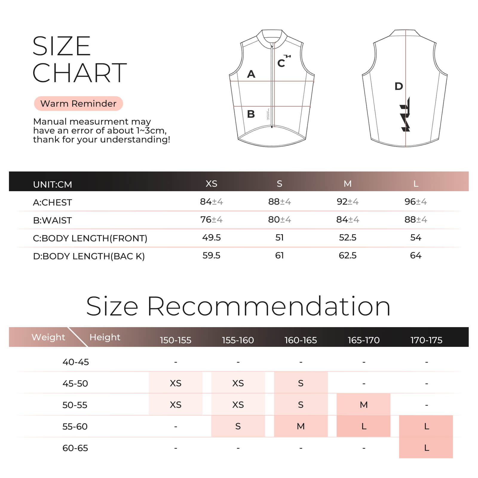 TVI Women's Cycling Vest Windproof - MJ008